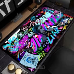 JINX Mousepads Keyboard Mouse Pad 90x40cm Anime Arcane Mats Gaming Gamer Carpet MousePad LOL Large League of Legends Desk Mats