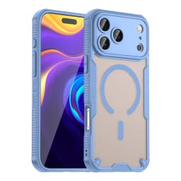 Matte Translucent Magnetic Case for Magsafe IPhone Air 17 16 15 14 13 11 Pro Max Plus 12 Mini 17Pro Mac Safe Armor Phone Cover