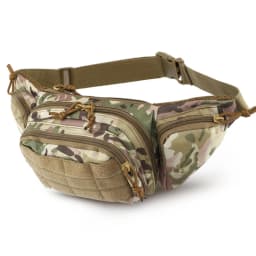 Outdoor multifunctional waist bag, large capacity, lightweight, running sports crossbody bag