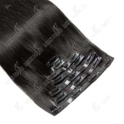 Invisible PU Clip In Human Hair Extension Seamless Tape Weft Thin and Soft Tape Weft 7Pcs/set 12-24inch 100G 120G Clip on Hair