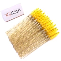 50/10 PCS/Pack Disposable Eyelash Swab Mini Individual Lash Applicators Mascara Brush Eyelashes Extension For Maquillaje Makeup