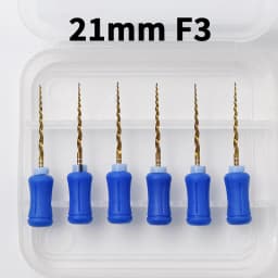 Dental Tools Gold Flexible Files Hand Endo Rotary Files Golden Endodontic Files 21/25mm NITI Endo Titanium Instrument Dentistry