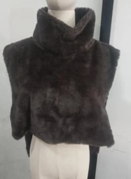 Women Patchwork Faux Fur Coat Elegant Contrast Full Sleeve Lapel Loose Long Staple Plush Jacket Winter High Street Outerwears
