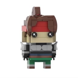 Bricklink MOC Game Fantasyed Action Figures Zack Fair Tifa Aerith Cloud Mog Bricks Sets Building Blocks Kid Toys Christmas Gift