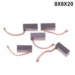 5/10pcs Carbon Brush For Automobile Heater Blower Fan Air-blower Electric Motor Brush Replacement (8*8*20mm)