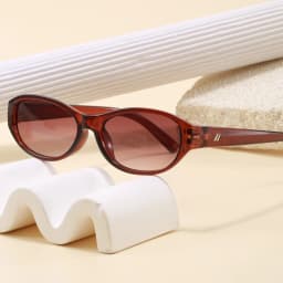 New Style Plain Trendy Square Sunglasses Fashion Small Frame High-End UV Resistant Sun Glasses Street Photography Eyewear