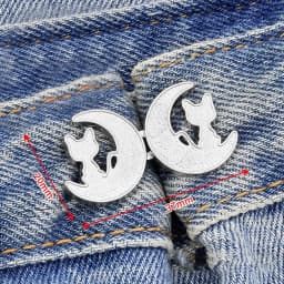 Clothing Accessories Waist Closing Button Metal Pins Removable Tighten Waist Button Adjustable Jeans Ornaments Waist Clip Women