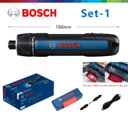 BOSCH GO 3/4 Cordless Screwdriver 3.6/4V Lithiumion Battery Rechargeable Cordless Drill with Box Bosch GO3 Professional Tool Set