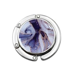 NEW Foldable Handbag Hook Marble Pattern Portable Briefcase Hanger Durable Creative Purse Hook for Women for Table