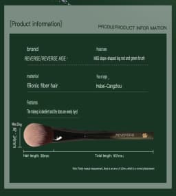 Reverse Age M65 Slope Blush Brush Slope Blush Brush A Slope Bevel Makeup Brush With Blush Blush Brush