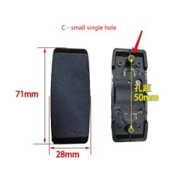 1Pc Luggage Hinge for Samsonite V22 U72 U91 CS2 Suitcase Accessories Replair Hinges Replacement