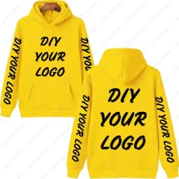 Customized Logo Personalized Hoodie Autumn Warming and Comfort Sweatshirt Unisex Casual Custom Printed Text DIY Hoodie Fashion