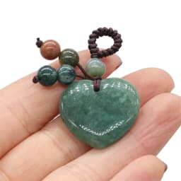 Natural Stone Keychain Charms Heart Red Agates Amethysts Opal Pendants for Jewelry Making Necklace Keychain Gift