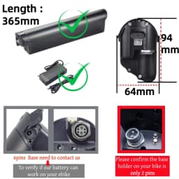 IGo CORE-EXTREME 3.1 EBike Battery 36V 13Ah 15Ah 17.5Ah 48V 13Ah 12Ah 10.4Ah 14Ah For IGo CORE-EXTREME 3.1