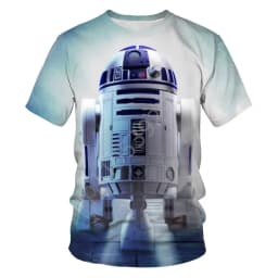 3D Quick Drying Short Sleeve Men's T-Shirt Star Wars 50th Anniversary Adult & Children's Parent-Child T-Shirt