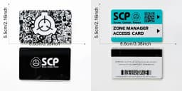 High Quantity Text Clear Letters Printed PVC SCP Hard Card Patches,top Hardboard,hardcard 8.5*5.5CM WF23461