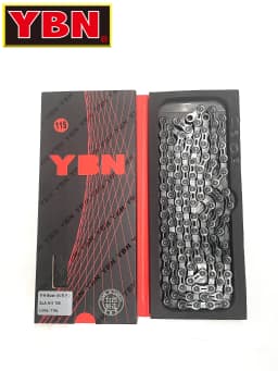 YBN Bike Chain  9 10 11 12s speed SLA Black hollow  oil slick Titanium coating MTB road bike chain for Shimano/ SRAM DLC Chain