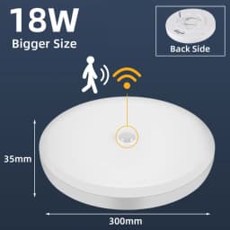 Motion Sensor Ceiling Light LED Radar Sensor Lamp Indoor Night Lighting Fixtures For Room Hallways Bathroom Smart Ceiling Lamp