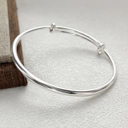 New 925 Sterling Silver Metallic Belt Vintage Punk Bracelet Bangle For Woman Girl Fashion Jewelry Gift Dropship Wholesale