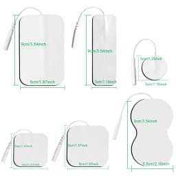 10/20pcs Tens Muscle Electrostimulator Patches EMS Body Massager Low Frequency Massage Pads Replacement Electrodes Pads