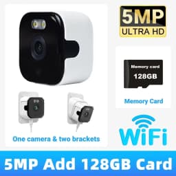 OKAM PRO Window Camera Dual Lens 10X ZOOM 5G WIFI Camera HD 10MP Dual Stand Night Vision Bidirectional Intercom Mobile Detection
