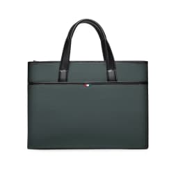 Men's Business Briefcase Wear-Resistant Laptop Notebook Computer Bag Document Handbag for Office Commuting Travel