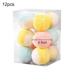 Cat Toy Balls Soft Poms Ball Exquisite Material Pompon Ball Toy Cats Interactive Cat Toys