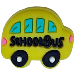 1PVC Schoolbag Pencil Study Styles Children Sandals Shoe Charms Cute Shoe Decorations Clog DIY Wristband Charms