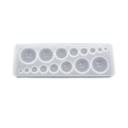 Transparent Silicone Round Sphere Mould Resin Casting Mould DIY Resin Decorative Craft Jewelry Making Mold Resin Molds