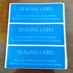 100PCS 80x30mm SEALING LABEL Sticker for Boxes Security OPEN VOID Left If Tampered Removal Proof Water Resistant Vinyl Tag