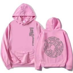 HarryStyles KISS ALL THE TIME. DISCO, OCCASIONALLY. Hoodies Album Design Graphic Print Sweatshirts Women Clothing Fleece Hoodie