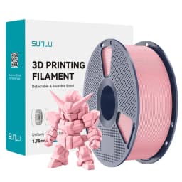SUNLU 1KG PLA Plus 2.0 3D Printer Filament 1.75mm 1000g Spool (2.2lbs) Neatly Arranged No Knot Filament Fit Most FDM Printer