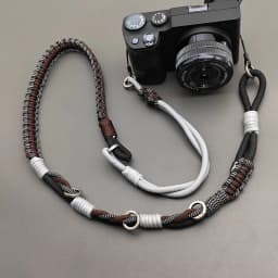 Multi-purpose Outdoor DIY Hand Braided Camera Phone Lanyard Tactical Adjustable Replacement Bag Strap Accessories