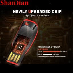 High Speed Genuine USB Flash Drive 128GB Black Pen Drive with Bonus Keychain 64GB Memory Stick 32GB Business Gift 16GB