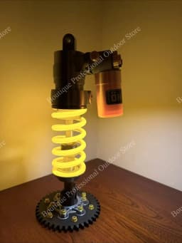 For OHLINS Suspension Lamp DIY Motorcycle Style Ambient Light Gaming Room Setup Decor Creative Gift For Male Gamers Bike Lovers