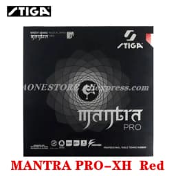 STIGA MANTRA PRO M / H XH Table Tennis Rubber Pips-In Offensive Made in Japan Original STIGA Ping Pong Sponge