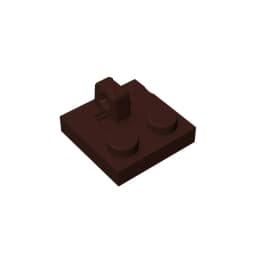 Gobricks GDS-825 Hinge Plate 2 x 2 Locking with 1 Finger on Top compatible with lego 92582 pieces of children's DIY