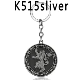 Dragon House Keychain Targaryen Dragon Shape Keyring for Fan Collection Accessories Friends Gift