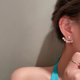 Fashion Elegant Delicate Micro Set Crystal Octagon Star Tassel Water Drop Pendant Stud Earrings Women's High Jewelry Party Gift