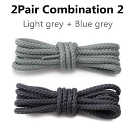 1Pair Bold Round Shoelaces Quality Durable Polyester Sneakers Shoe laces Boots Laces for Shoes 80/100/120/140/160cm Shoestrings