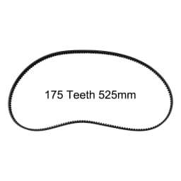 160-191 Teeth 480-573MM Multiple Sizes Bread Maker Belt Kitchen Replace Repair Parts Replacement Rubber