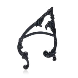 Gothic Elf Ear Clips Piercing Cartilage Climber Retro Clip Earring Punk Hip Hop Jewelry Accessories