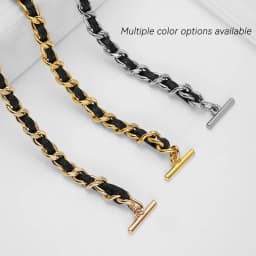 Transforming Chain Accessories For Card Holder On Chain Cf Leather Chain Strap Insertion Type Inner Liner No Hurt Bag Insert Bag