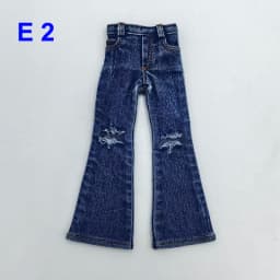 For Blythe Doll Clothes Bell-bottoms Jeans Pants for Ob24 Ob22 Azone Dolls Outfit