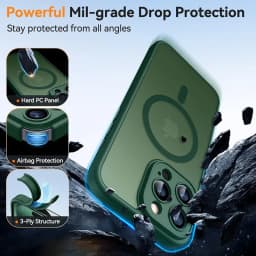 Luxury Frosted Phone Case For iPhone 18 16 15 14 13 12 11 Pro Max Plus 17 Air For Magsafe Matte Transparent Magnetic Cover
