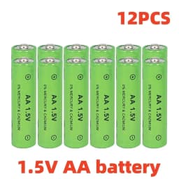 3000mAh 1.5V AA battery, suitable for remote controls, mice, computers, toy watches, etc. AA 1.5V rechargeable batteries.