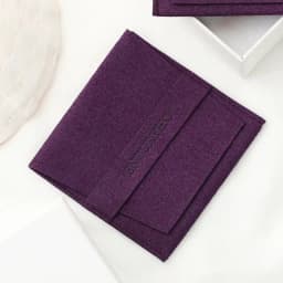 100pcs Custom Logo Print Microfiber Jewelry Ring Organizer Packing Pouch 8x8cm Small Gift Bags Wedding Favor Candy Bag Wholesale