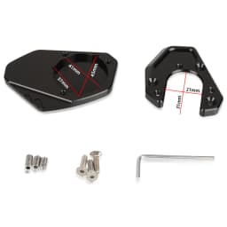 Motorcycle Side Stand Enlarger Plate Kickstand Enlarge Foot shelf FOR RC 125 200 250 390 690 DUKE Enduro SMC 950 990 Adventure R