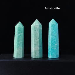 1pc Crystal Tower Point Wand Reiki Healing Stone Rose Quartz Amethyst Energy Ore Mineral Polished Crafts Home Decoration