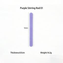 Reusable Silicone Stirring Sticks Set - Non-Stick Bubble Remover Tools, Scraper for Epoxy Resin DIY, Christmas Craft Supplies